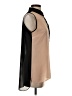 Olive and Oak 100% Polyester Tan Sleeveless Blouse Size S - photo 4