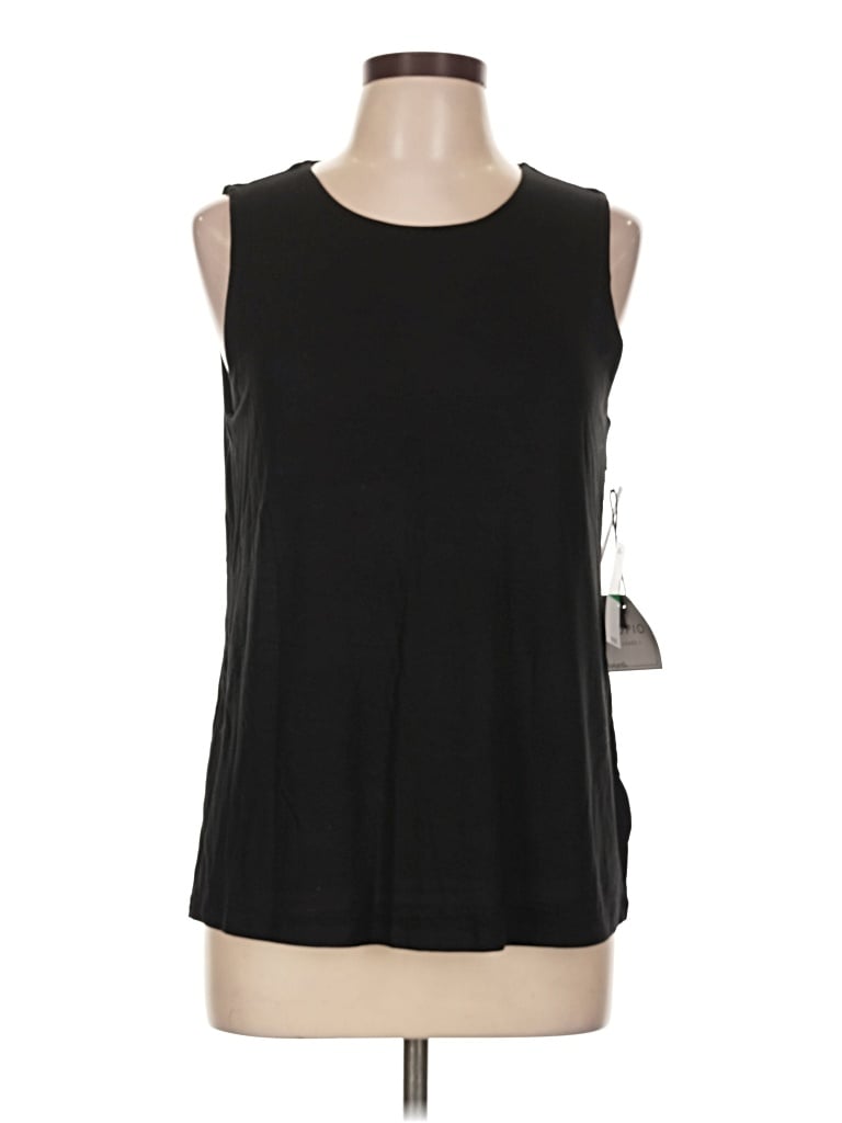 Pre-owned Cupio Sleeveless Top Black Scoop Neck Tops