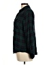Le Lis 100% Rayon Plaid Green Long Sleeve Button-Down Shirt Size M - photo 5