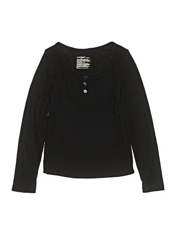 Cat & Jack Long Sleeve Henley (view 1)