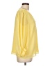 Halogen 100% Polyester Yellow 3/4 Sleeve Blouse Size L - photo 4