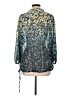 Unbranded 100% Polyester Teal Long Sleeve Blouse Size XL - photo 2