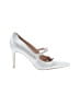 BCBGeneration Silver Heels Size 7 1/2 - photo 1