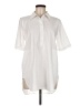 Chico's White Short Sleeve Blouse Size M - photo 1