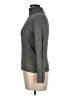 Reference Point 100% Cotton Gray Turtleneck Sweater Size L - photo 5