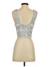 Zara Silver Sleeveless Blouse Size S - photo 2