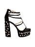 Jessica Simpson Black Sandals Size 8 1/2 - photo 1