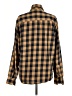 Marmot Plaid Brown Long Sleeve Button-Down Shirt Size M - photo 2