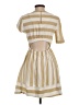 STAUD Stripes Tan Casual Dress Size XS - photo 2