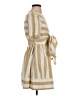 STAUD Stripes Tan Casual Dress Size XS - photo 4