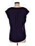 Elle Purple Short Sleeve Top Size M - photo 2