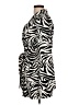 Heart Soul Animal Print Ivory Blazer Size L - photo 5