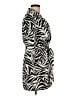 Heart Soul Animal Print Ivory Blazer Size L - photo 4