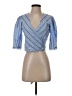 Intermix Blue 3/4 Sleeve Blouse Size P (petite) - photo 1