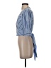 Intermix Blue 3/4 Sleeve Blouse Size P (petite) - photo 5