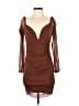 Guess Brown Cocktail Dress Size M - photo 1