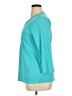 Chaps 100% Cotton Teal 3/4 Sleeve Blouse Size XL - photo 5