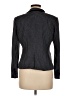PREMISE 100% Polyester Houndstooth Gray Blazer Size 8 Petite - photo 2