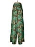Sandra Weil Tropical Green Casual Pants Size 6 - photo 1