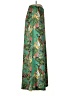 Sandra Weil Tropical Green Casual Pants Size 6 - photo 4