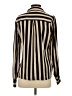 Assorted Brands 100% Polyester Stripes Black Long Sleeve Blouse Size XS - photo 2