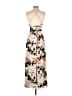 Forever 21 100% Polyester Tropical Black Ivory Casual Dress Size XS - photo 2