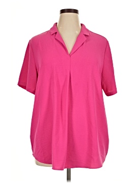 Hilary Radley Short Sleeve Blouse