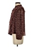 Ann Taylor LOFT 100% Polyester Burgundy Long Sleeve Blouse Size XXS - photo 5