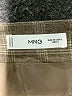 MNG Plaid Gray Formal Skirt Size 6 - photo 4