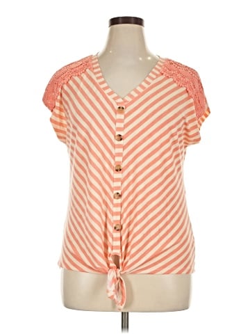 Vintage Rose Short Sleeve Blouse (view 1)