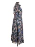 Julia Jordan 100% Polyester Paisley Blue Casual Dress Size 6 - photo 4