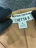Chetta B Solid Tan Cocktail Dress Size 6 - photo 7