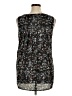 Pleione 100% Polyester Black Sleeveless Blouse Size XL - photo 2