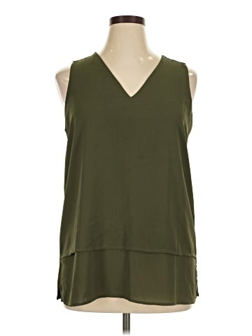 MICHAEL Michael Kors Sleeveless Blouse (view 1)