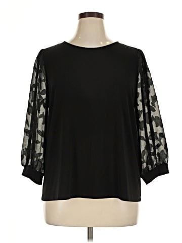 CeCe 3/4 Sleeve Blouse (view 1)