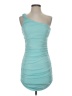 Hello Molly 100% Polyester Teal Cocktail Dress Size 4 - photo 1