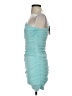 Hello Molly 100% Polyester Teal Cocktail Dress Size 4 - photo 5