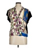 Tiny Black Short Sleeve Blouse Size M - photo 1