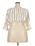 Torrid Ivory 3/4 Sleeve Blouse Size 3X Plus (3) - photo 2
