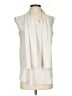 MM. LaFleur Ivory Sleeveless Blouse Size S - photo 1