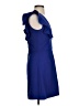 French Connection Solid Blue Cocktail Dress Size XS - photo 4