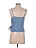 Lulus 100% Rayon Blue Sleeveless Top Size S - photo 2