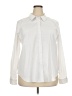 Time and Tru Ivory Long Sleeve Blouse Size 22 - photo 1