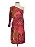 Tibi Graphic Red Cocktail Dress Size S - photo 1