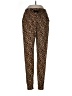 Leggings Depot Animal Print Brown Casual Pants Size L - photo 1