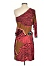 Tibi Graphic Red Cocktail Dress Size S - photo 2