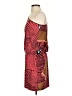 Tibi Graphic Red Cocktail Dress Size S - photo 5