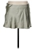 Zara 100% Polyester Solid Silver Casual Skirt Size S - photo 2