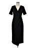 DKNY Solid Black Cocktail Dress Size 6 - photo 1