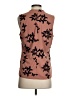 Ann Taylor 100% Polyester Brown Sleeveless Blouse Size S - photo 2